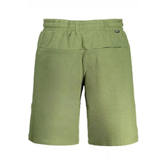 Gianmarco Venturi Green Cotton Pant - XL - Jogger Shorts