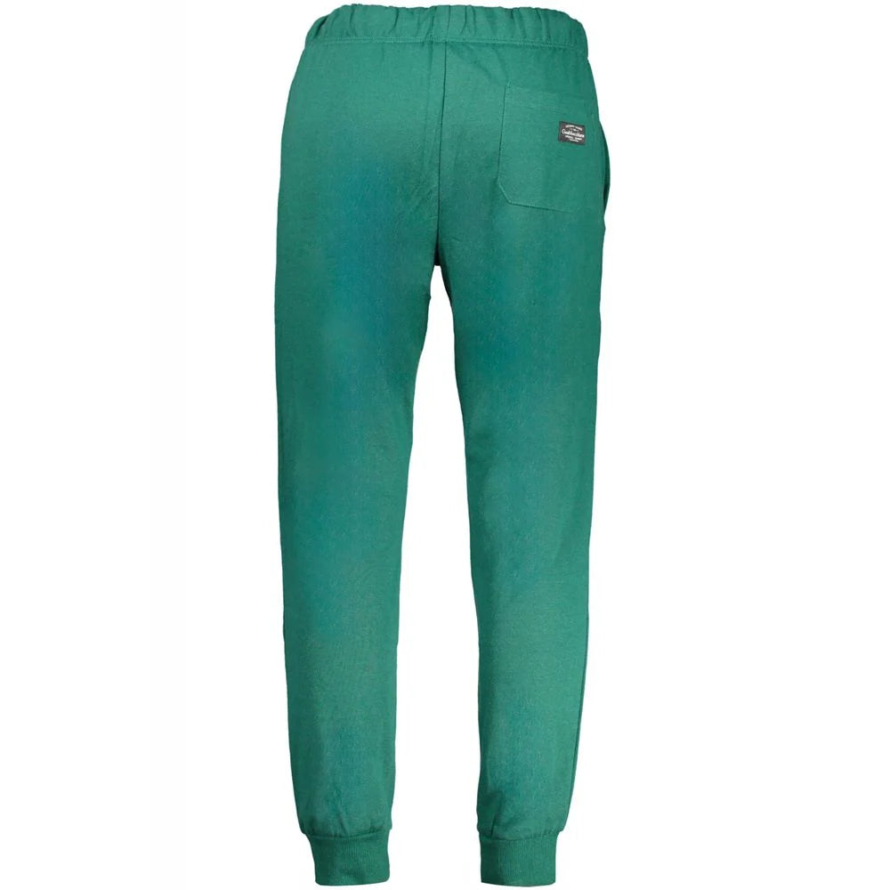 Gianmarco Venturi Green Cotton Pant - XL - Joggers