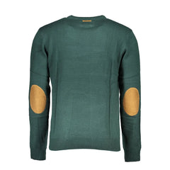 Gianmarco Venturi Green Cotton Sweater - Sweaters