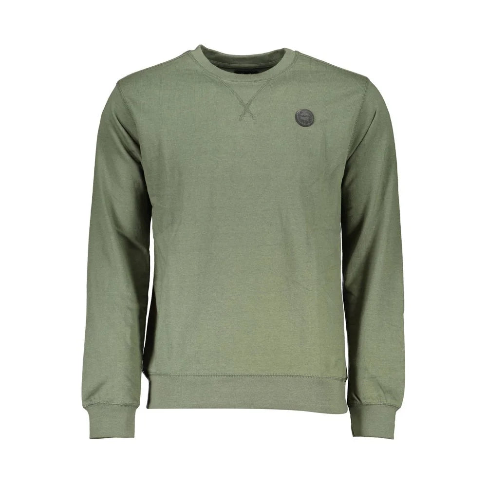 Gianmarco Venturi Green Cotton Sweatshirt