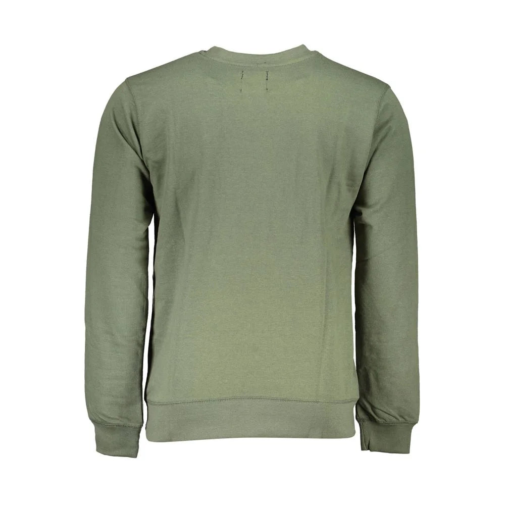 Gianmarco Venturi Green Cotton Sweatshirt