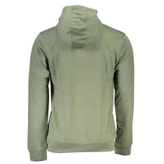 Gianmarco Venturi Green Cotton Sweatshirt - Hoodies