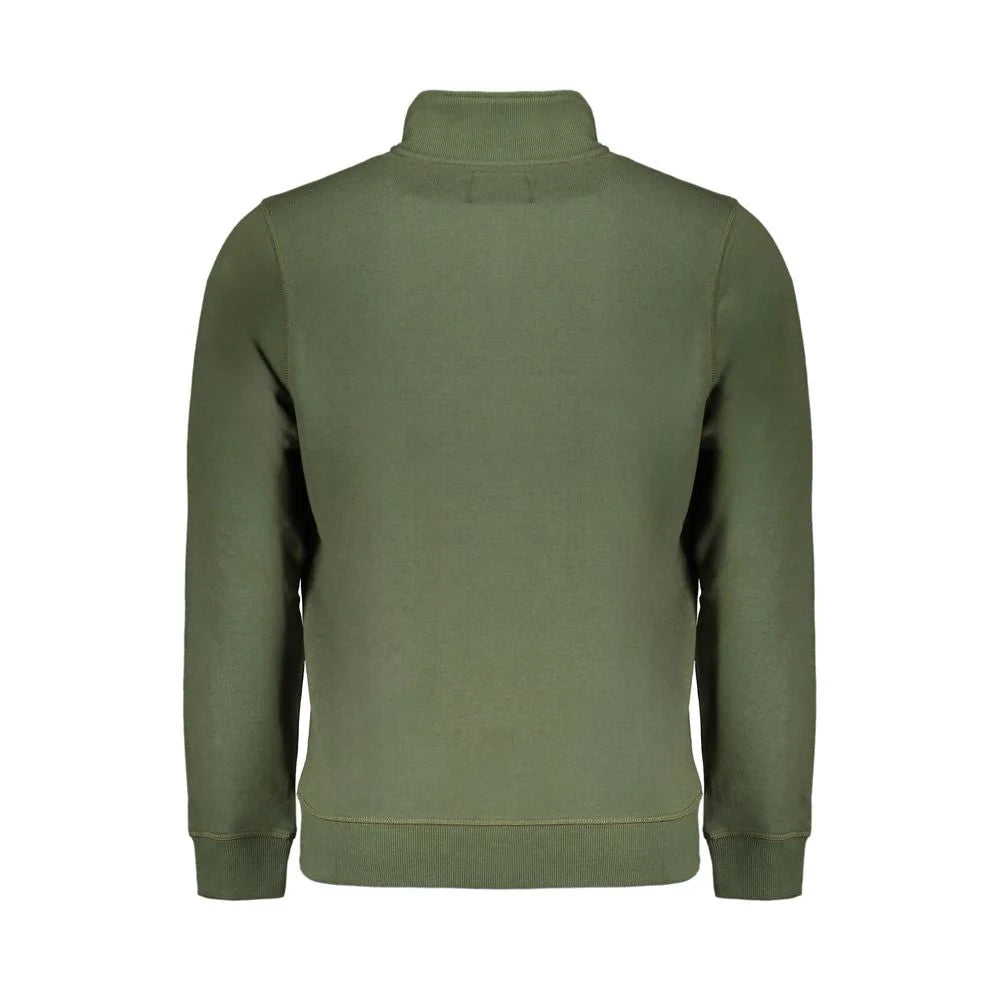 Gianmarco Venturi Green Cotton Sweatshirt - Sweatshirts