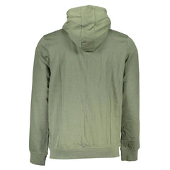Gianmarco Venturi Green Cotton Sweatshirt - Sweatshirts