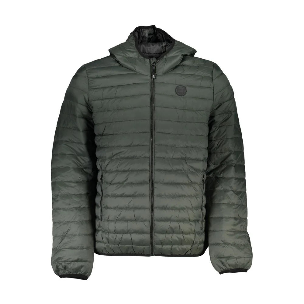 Gianmarco Venturi Green Polyamide Jackets & Coat - Puffer Jackets