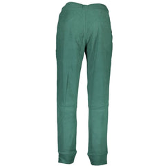 Gianmarco Venturi Green Polyester Pant - Joggers