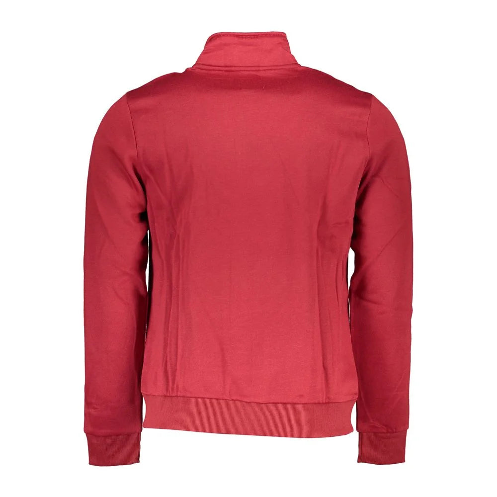 Gianmarco Venturi Red Cotton Sweatshirt - Sweatshirts