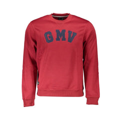 Gianmarco Venturi Red Cotton Sweatshirt - Sweatshirts