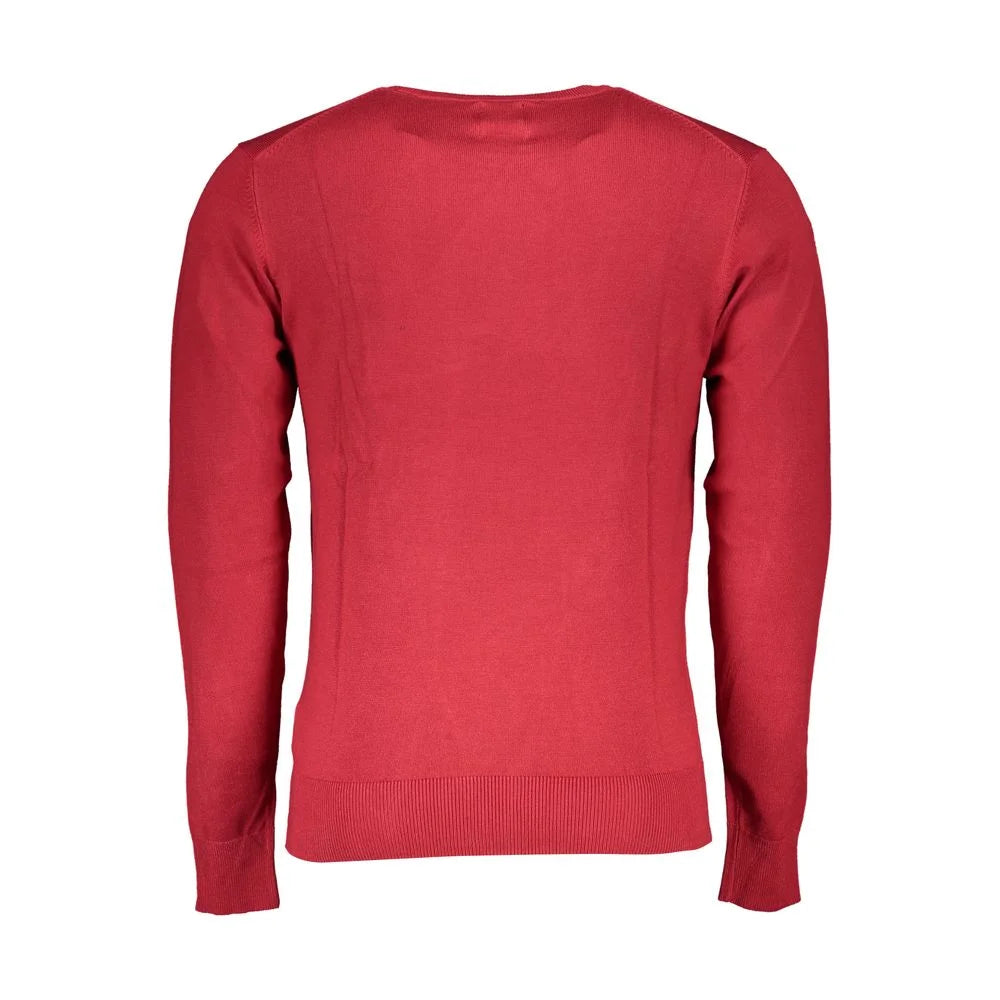 Gianmarco Venturi Red Viscose Sweater - Sweaters