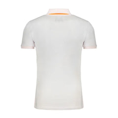 Gianmarco Venturi White Cotton Polo Shirt - Polos