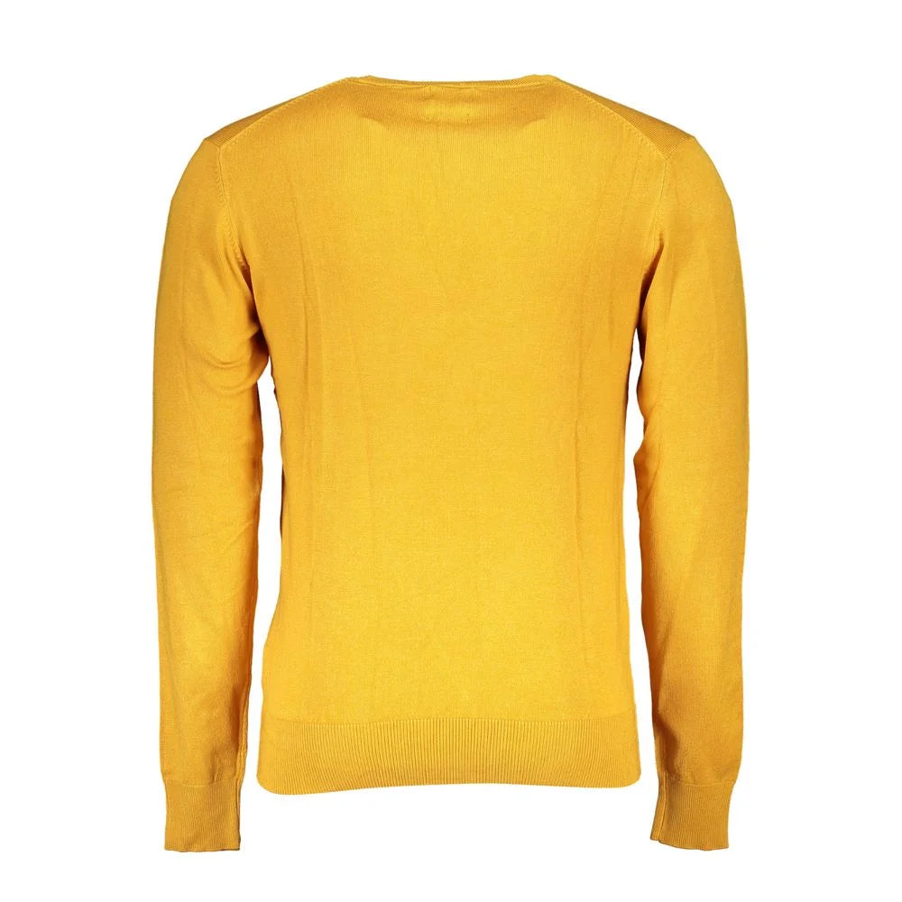 Gianmarco Venturi Yellow Viscose Sweater - XXL - Sweaters