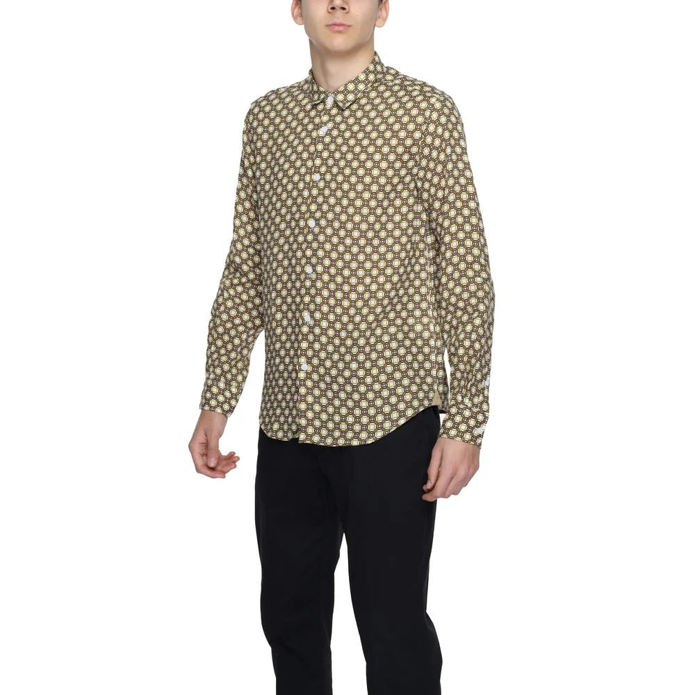 Gianni Lupo Beige Linen Shirt - IT52 | XL