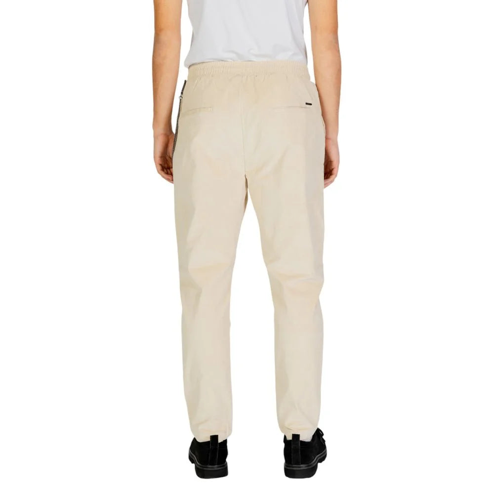 Gianni Lupo Cream Cotton Pant - IT50 | L