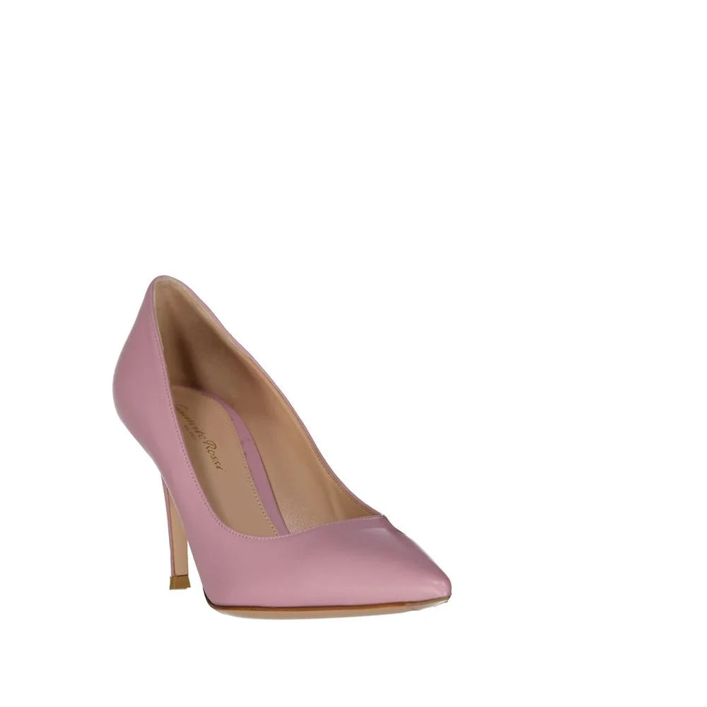 Gianvito Rossi 85 Leather Pumps - EU37/US7 - Heels