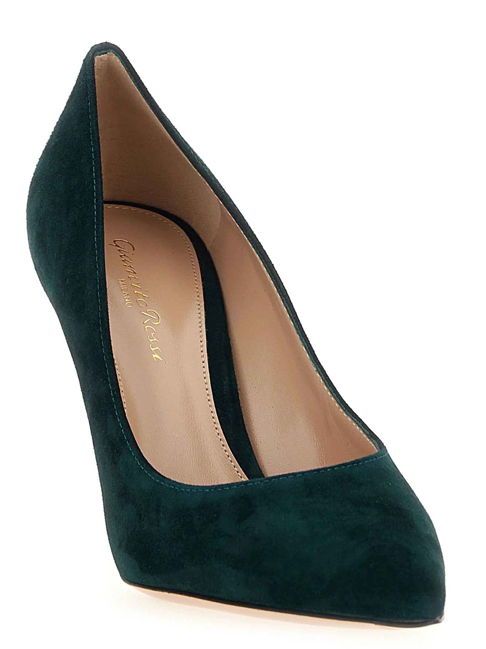 Gianvito Rossi Bicolor Suede Leather High Heel Pumps - EU36.5/US6.5