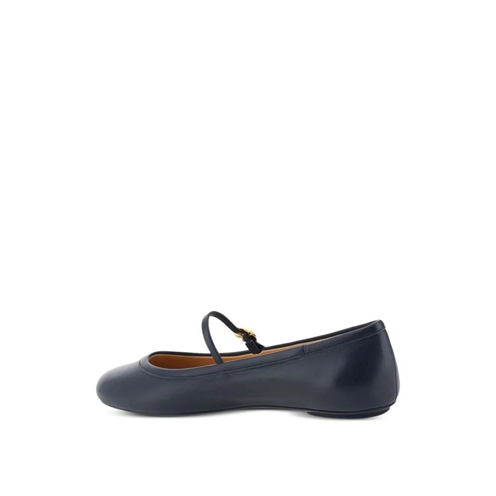 Ballerine in tessuto blu Gianvito Rossi - EU37/US7 - Flats