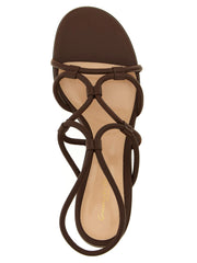 Gianvito Rossi Brown Lamb Leather Platform Sandals - EU36/US6