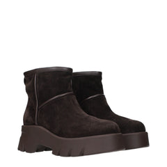 Gianvito Rossi Brown Leather Ankle Boots - EU36/US6