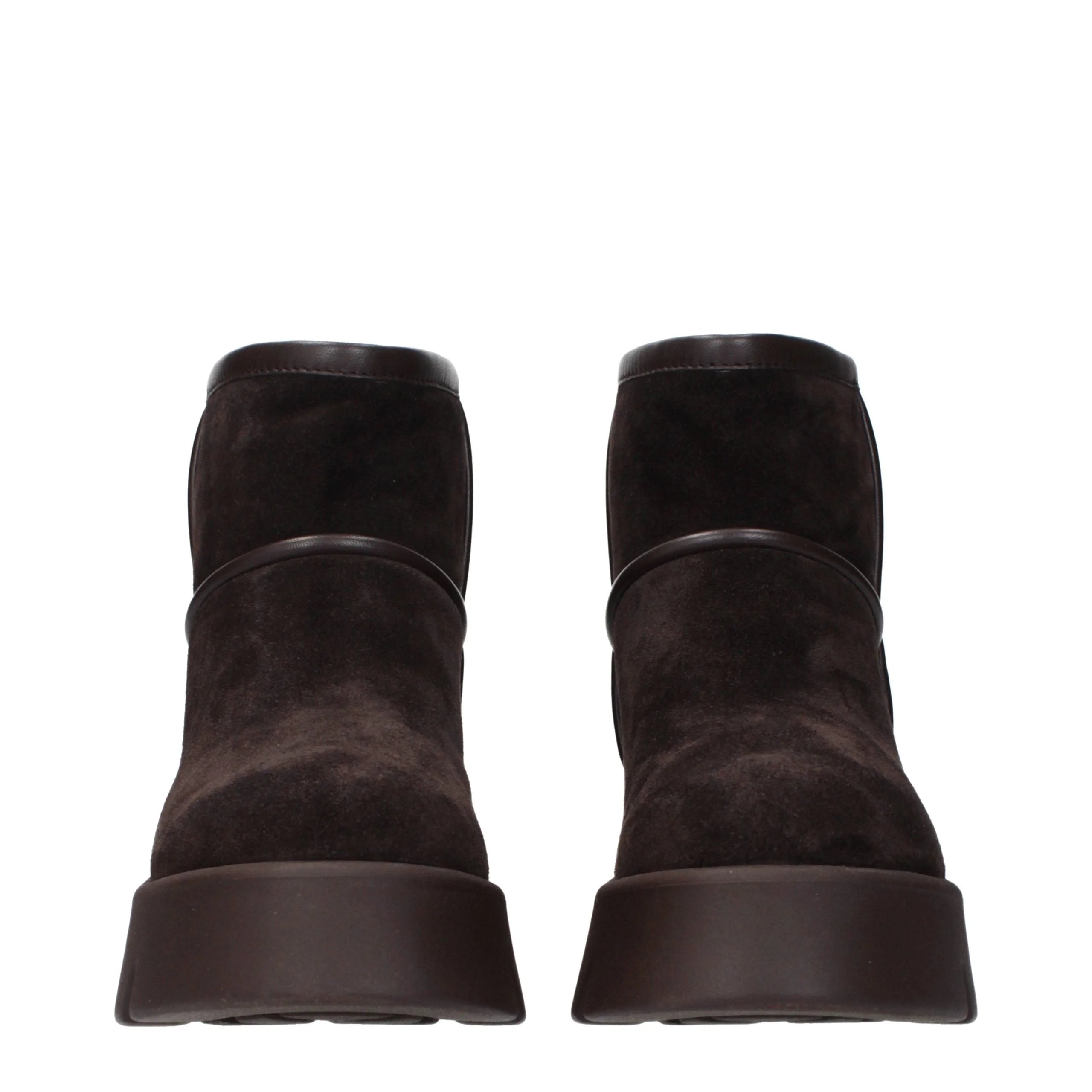 Gianvito Rossi Brown Leather Ankle Boots - EU36/US6