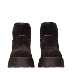 Gianvito Rossi Brown Leather Ankle Boots - EU36/US6