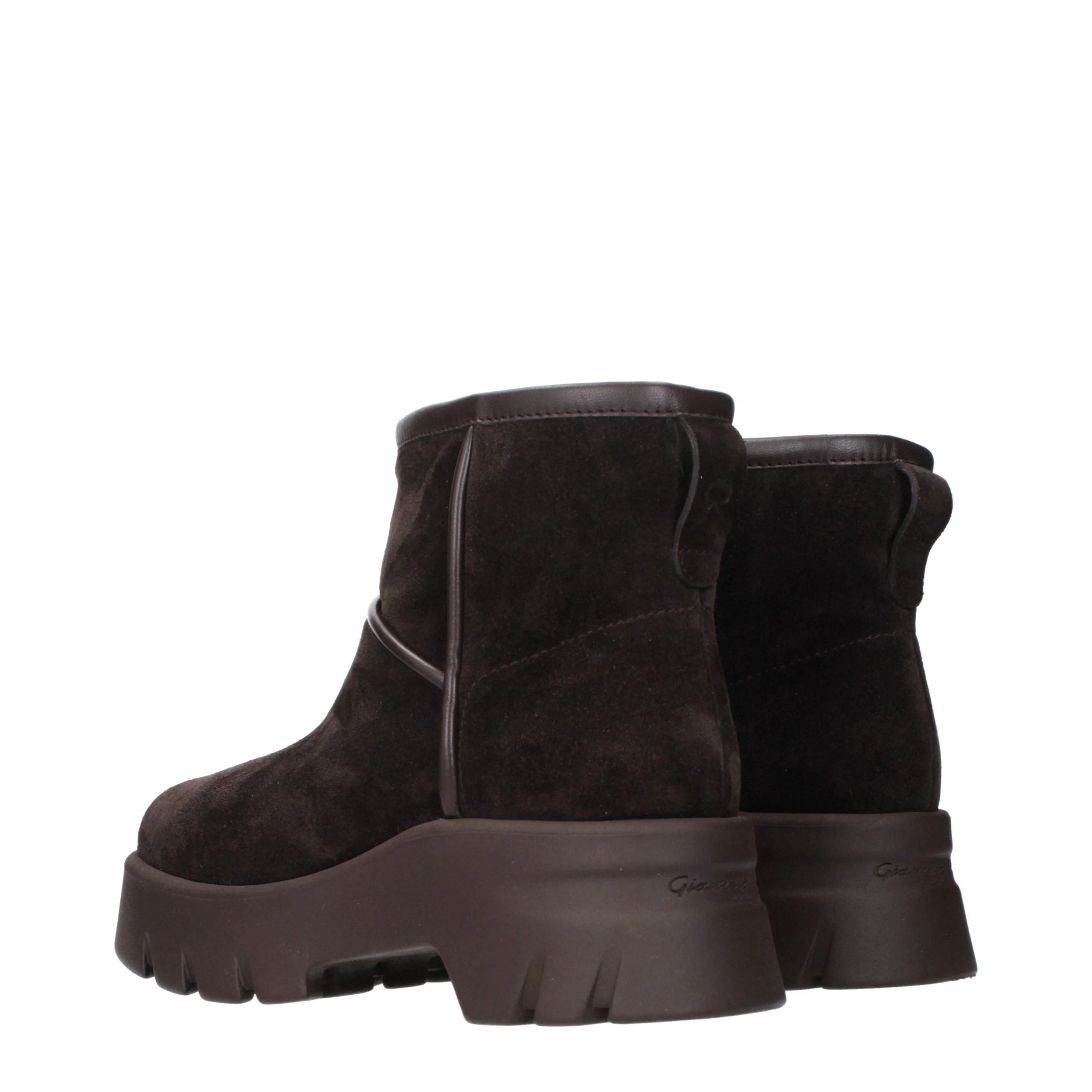 Gianvito Rossi Brown Leather Ankle Boots - EU36/US6