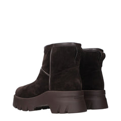 Gianvito Rossi Brown Leather Ankle Boots - EU36/US6
