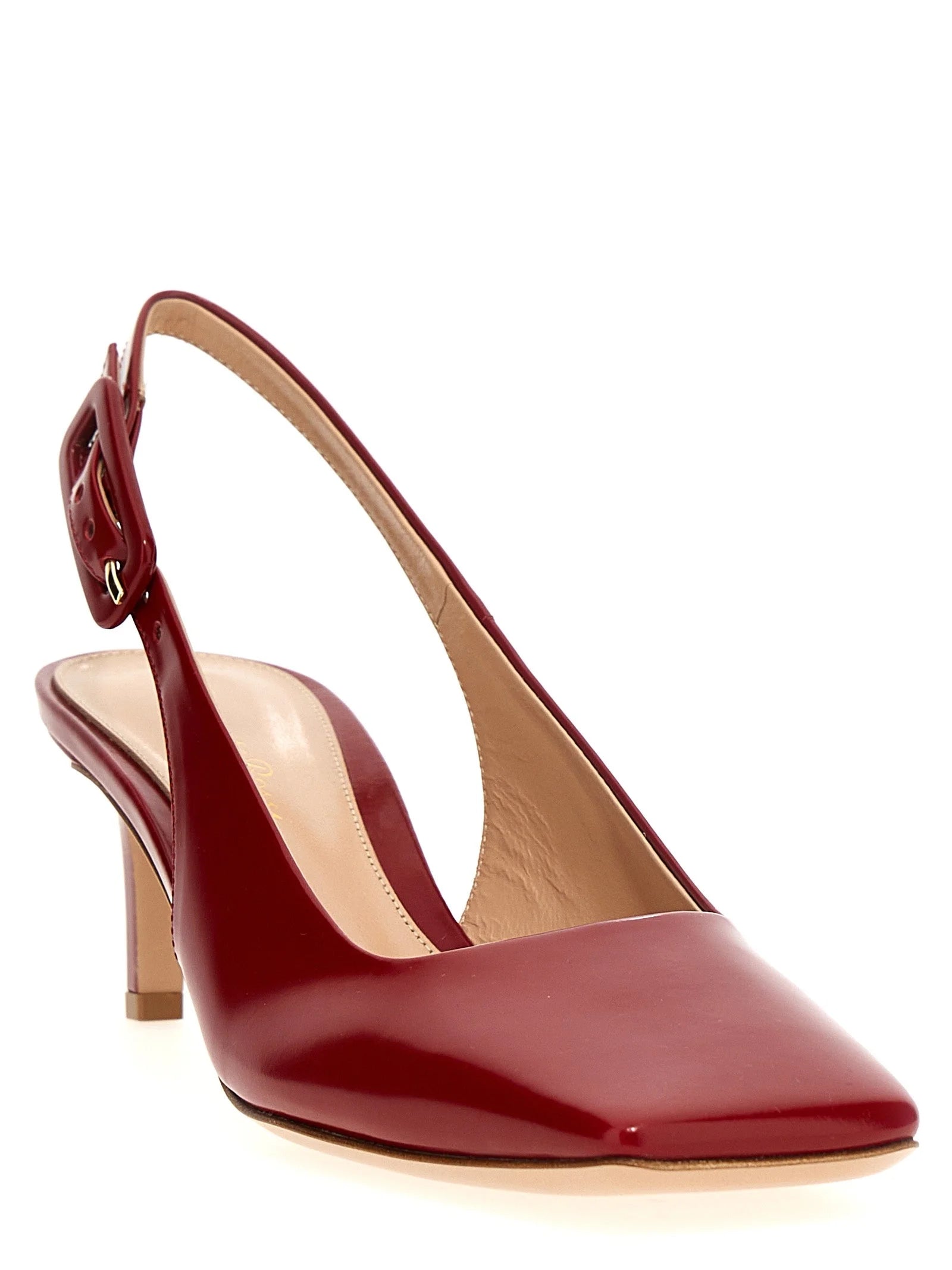 Gianvito Rossi Multicolor Goatskin Mid Heel Pumps - EU39/US9