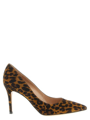 Gianvito Rossi Multicolor Suede Leather High Heel Pumps