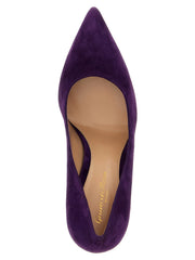 Gianvito Rossi Purple Suede Leather High Heel Pumps - EU36/US6