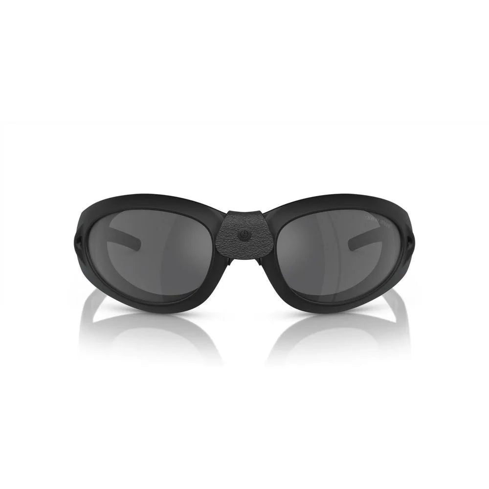 Giorgio Armani Black Acetate Sunglasses