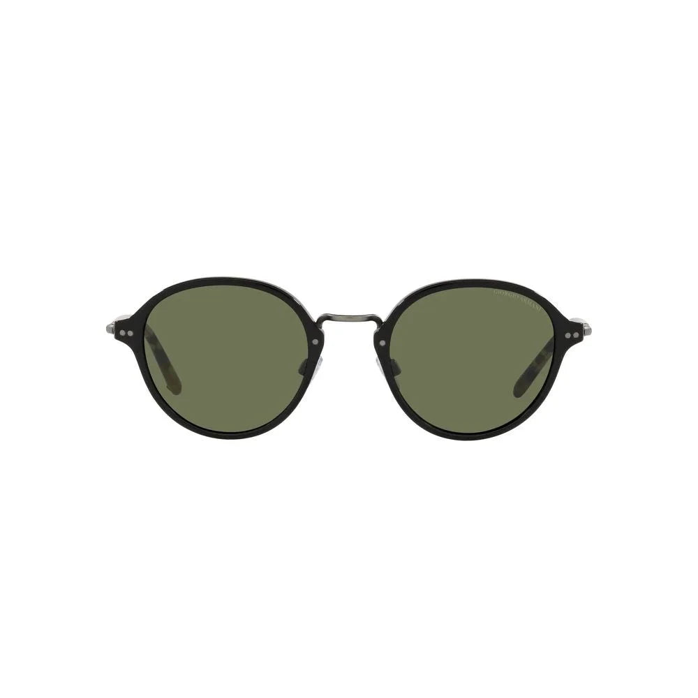 Giorgio Armani Black Acetate Sunglasses