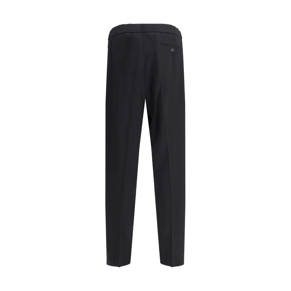 Giorgio Armani Black Cotton Casual Pants - IT44 | XS