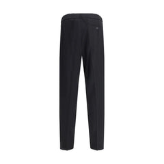 Giorgio Armani Black Cotton Casual Pants - IT44 | XS