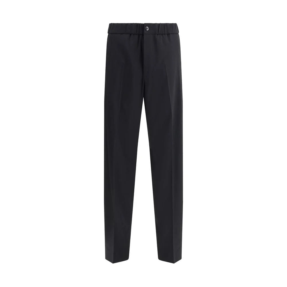 Giorgio Armani Black Cotton Casual Pants - IT44 | XS