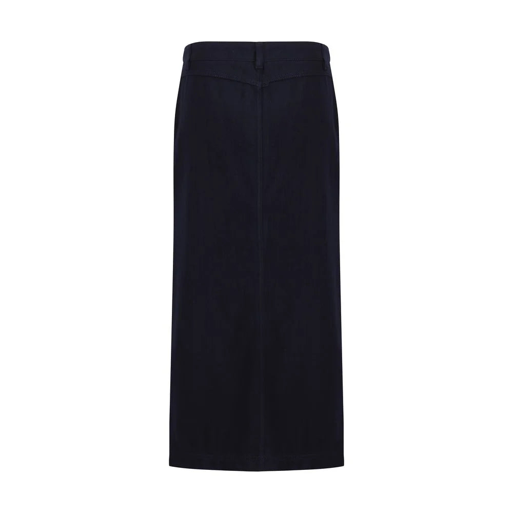 Giorgio Armani Blue Cotton Skirt - EU44 | US44 - Skirts