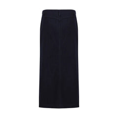 Giorgio Armani Blue Cotton Skirt - EU44 | US44 - Skirts