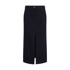 Giorgio Armani Blue Cotton Skirt - EU44 | US44 - Skirts