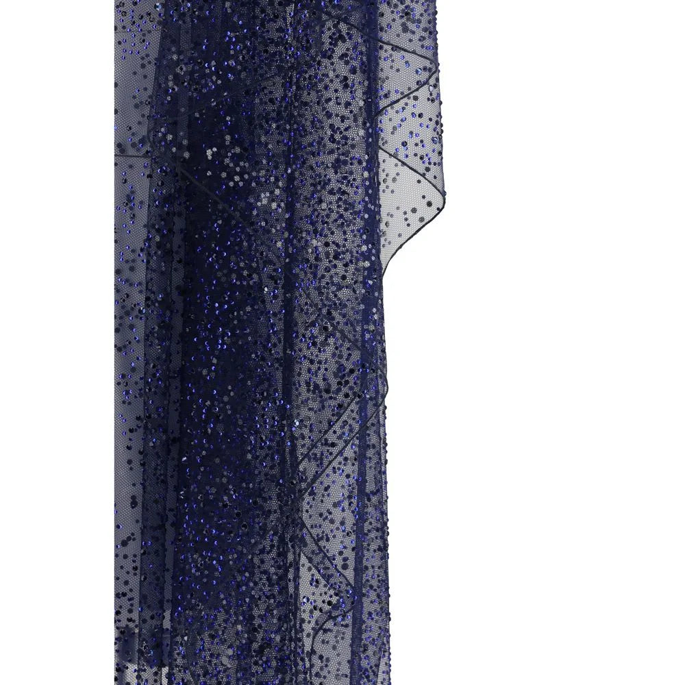 Giorgio Armani Blue Polyamide Coat - One Size