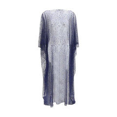 Giorgio Armani Blue Polyamide Coat - One Size