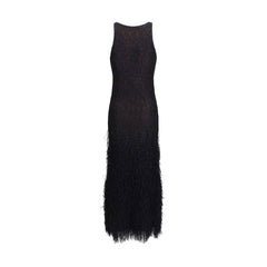 Giorgio Armani Blue Polyamide Cocktail Dress - IT42 | L