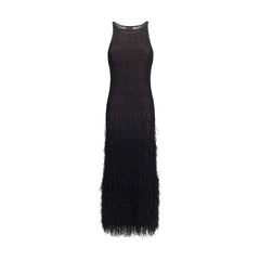 Giorgio Armani Blue Polyamide Cocktail Dress - IT42 | L
