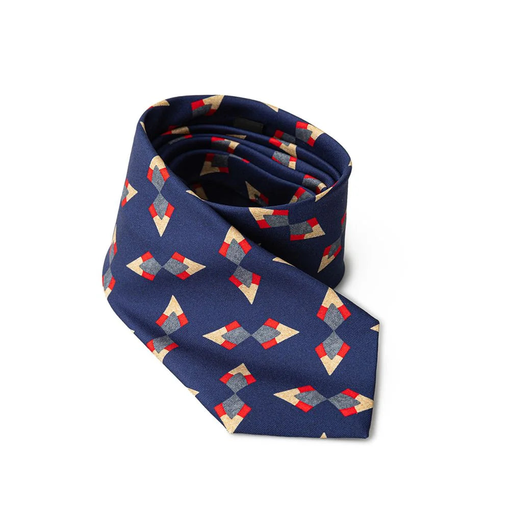 Giorgio Armani Blue Silk Ties & Bowty - One Size - Neckties