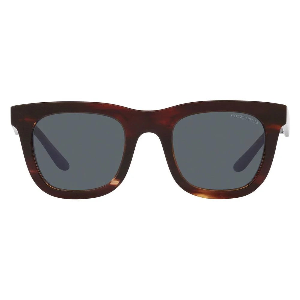 Giorgio Armani Brown Acetate Sunglasses