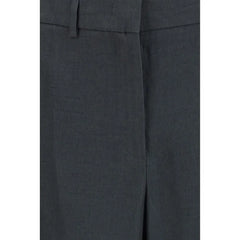Giorgio Armani Brown Linen Casual Pants