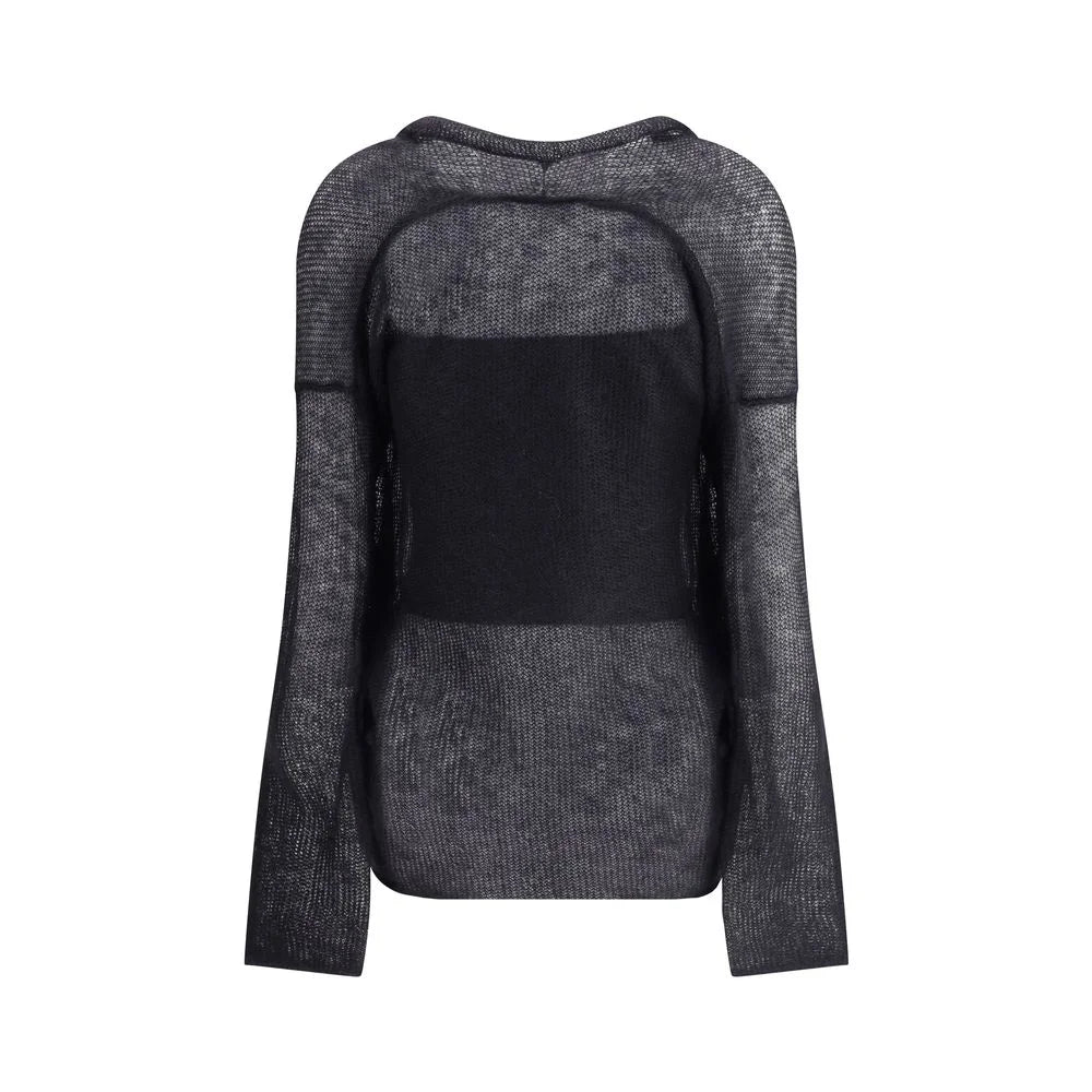 Giorgio Armani Double-breasted cardigan and top in a wool and mohair blend Twin-set - IT46|XL - Cardigans