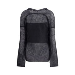 Giorgio Armani Double-breasted cardigan and top in a wool and mohair blend Twin-set - IT46|XL - Cardigans