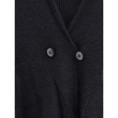 Giorgio Armani Double-breasted cardigan and top in a wool and mohair blend Twin-set - IT46|XL - Cardigans