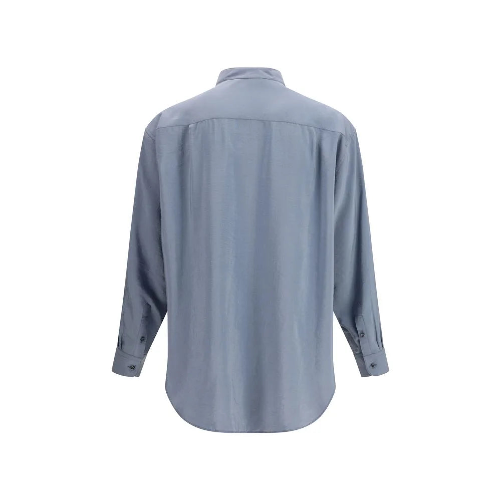 Giorgio Armani Harmaa Silkkipaita