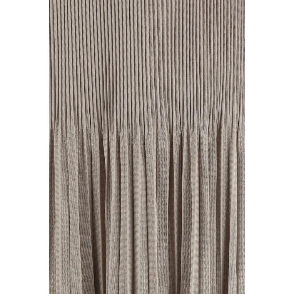 Jupe midi en viscose gris Giorgio Armani - IT44 | L