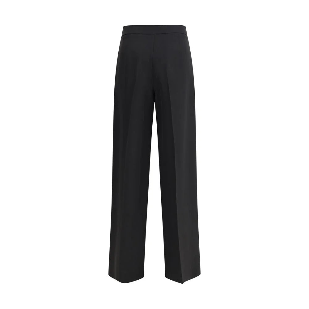 Giorgio Armani Silk crepe cady one-dart Pants - Trousers